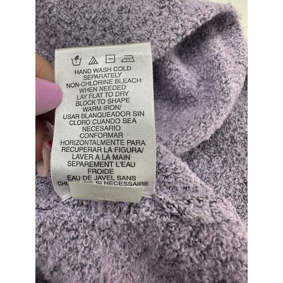 Sigrid Olsen Sport Womens Sweater Size Large Orch Bloom Purple Crowl Neck NWTs - Picture 7 of 12